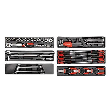 Yato garnitura od 62 alata u metalnoj kutiji YT-3895 Yato garnitura od 62 alata u metalnoj kutiji YT-3895