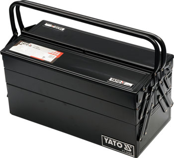 Yato garnitura od 62 alata u metalnoj kutiji YT-3895 Yato garnitura od 62 alata u metalnoj kutiji YT-3895