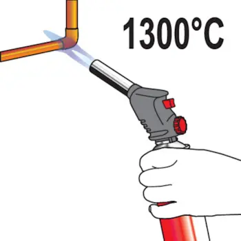Yato gasni plamenik piezo paljenje YT-36712-5
