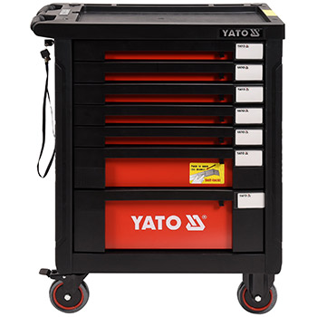 Yato kolica za alat sa 7 fioka sa 211 alata YT-55290-1