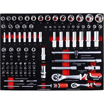 Yato kolica za alat sa 7 fioka sa 211 alata YT-55290-3 Yato kolica za alat sa 7 fioka sa 211 alata YT-55290-3