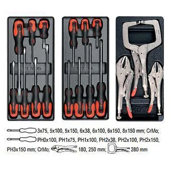 Yato kolica za alat sa 7 fioka sa 165 alata YT-55293-4