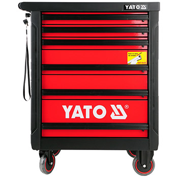 Yato kolica za alat sa 6 fioka sa 177 alata YT-5530 Yato kolica za alat sa 6 fioka sa 177 alata YT-5530