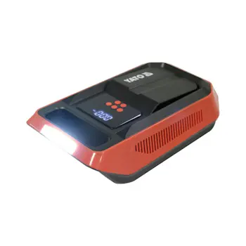 Yato mobilni kompresor za pumpanje guma 12V sa LCD displejem i LED svetlom YT-73470-1
