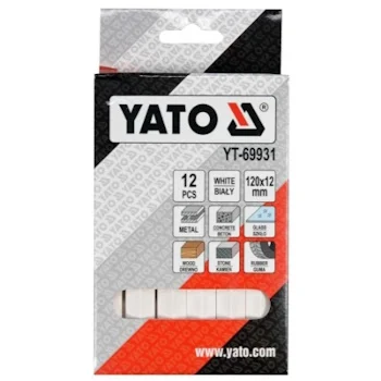 Yato kreda za obeležavanje bela set 12/1 YT-69931-2