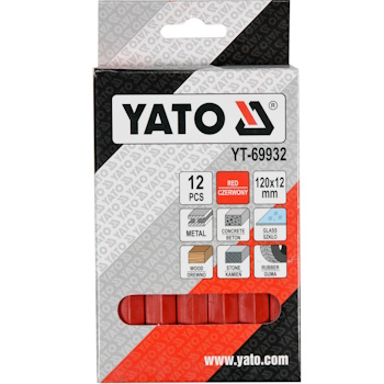 Yato kreda za obeležavanje crvena set 12/1 YT-69932-2