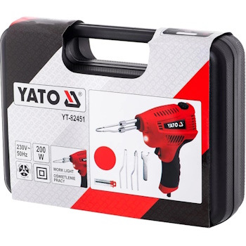 Yato lemilica pištolj 200W set YT-82451 Yato lemilica pištolj 200W set YT-82451
