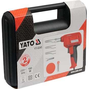 Yato lemilica pištolj 180W set YT-8245 Yato lemilica pištolj 180W set YT-8245