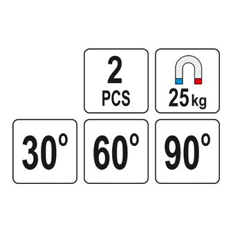 Yato magnet za zavarivanje 58x84mm 2/1 YT-08722-4