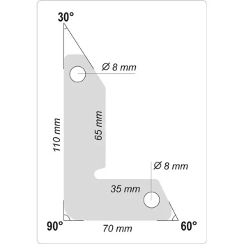 Yato magnet za zavarivanje 70x110mm 2/1 YT-08723-2