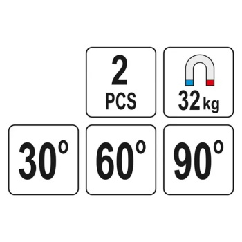 Yato magnet za zavarivanje 70x110mm 2/1 YT-08723-3