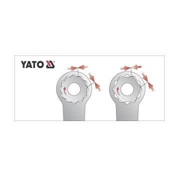 Yato ključ okasti 21x23mm YT-0391 Yato ključ okasti 21x23mm YT-0391