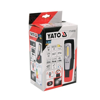 Yato radionička LED lampa 6W COB YT-08558-6