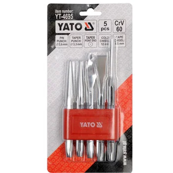 Yato garnitura sekača i probojaca /5kom YT-4695-1