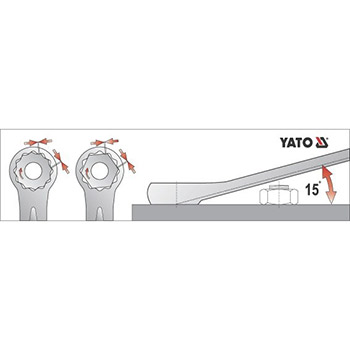 Yato garnitura viljuškasto-okastih ključeva 8-32mm 17 kom YT-0067 Yato garnitura viljuškasto-okastih ključeva 8-32mm 17 kom YT-0067