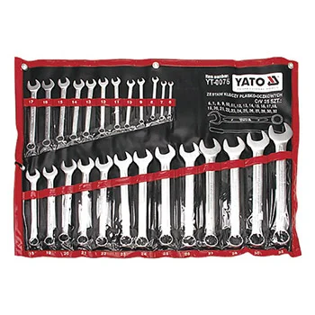 Yato garnitura viljuškasto-okastih ključeva 6-32mm 25 kom YT-0075 Yato garnitura viljuškasto-okastih ključeva 6-32mm 25 kom YT-0075