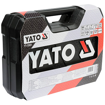 Yato garnitura od 94 ključeva i bitova u koferu YT-12681 Yato garnitura od 94 ključeva i bitova u koferu YT-12681
