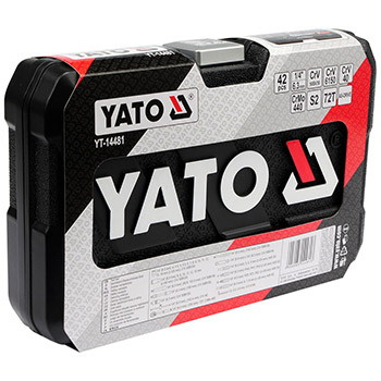 Yato garnitura ključeva i bitova 1/4 Yato garnitura ključeva i bitova 1/4