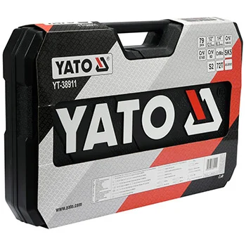 Yato garnitura od 79 alata za automehaničare u koferu YT-38911 Yato garnitura od 79 alata za automehaničare u koferu YT-38911