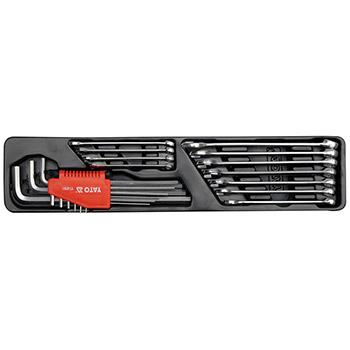 Yato garnitura od 62 alata u metalnoj kutiji YT-3895 Yato garnitura od 62 alata u metalnoj kutiji YT-3895