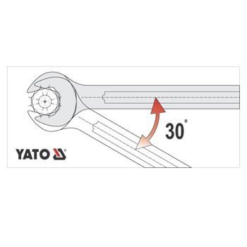 Yato ključ viljuškasto okasti 27mm CrV YT-0356-2