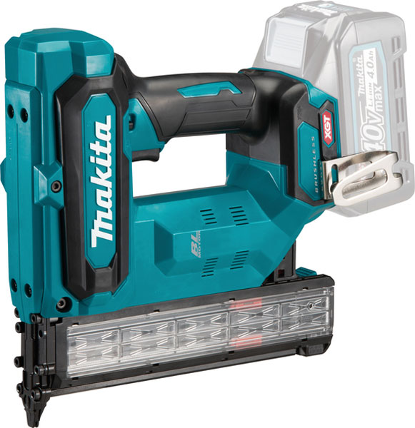 Makita akumulatorski zabijač eksera FN001GZ Makita akumulatorski zabijač eksera FN001GZ