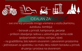 Kanister sa dozatorom za tečni sapun i slavinom 5 lit Kanister sa dozatorom za tečni sapun i slavinom 5 lit