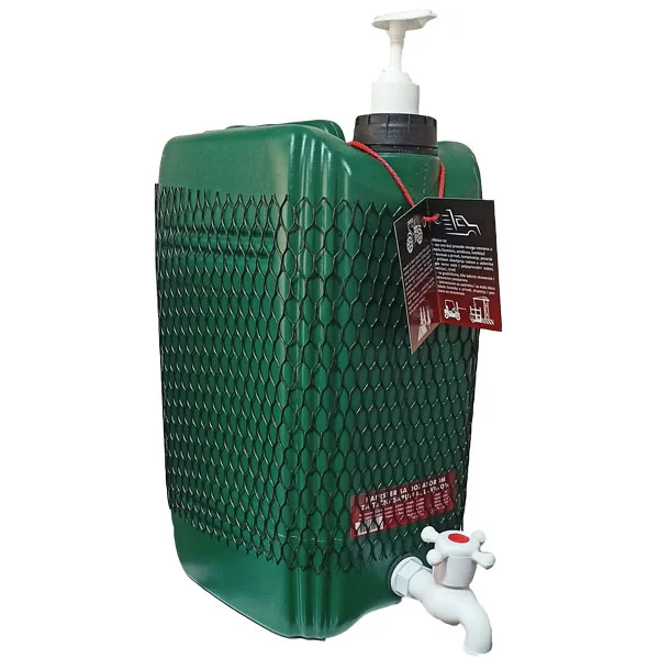 Kanister sa dozatorom za tečni sapun i slavinom 5 lit Kanister sa dozatorom za tečni sapun i slavinom 5 lit