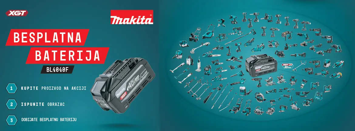 Makita poklon baterija 2026