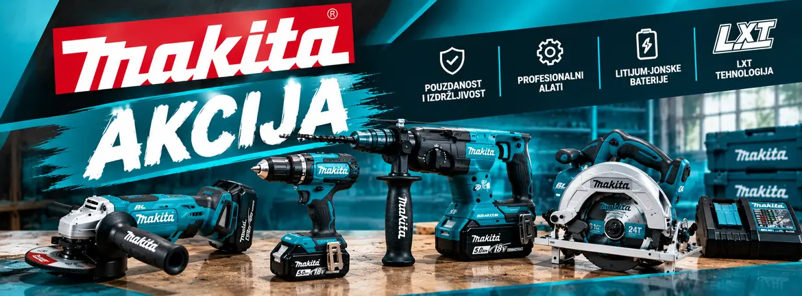 Makita akcija 2026
