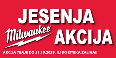 Milwaukee jesenja akcija 2025