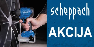 Scheppach letnja akcija 2025