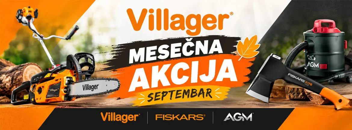 Villager mesecna akcija Septembar 2026